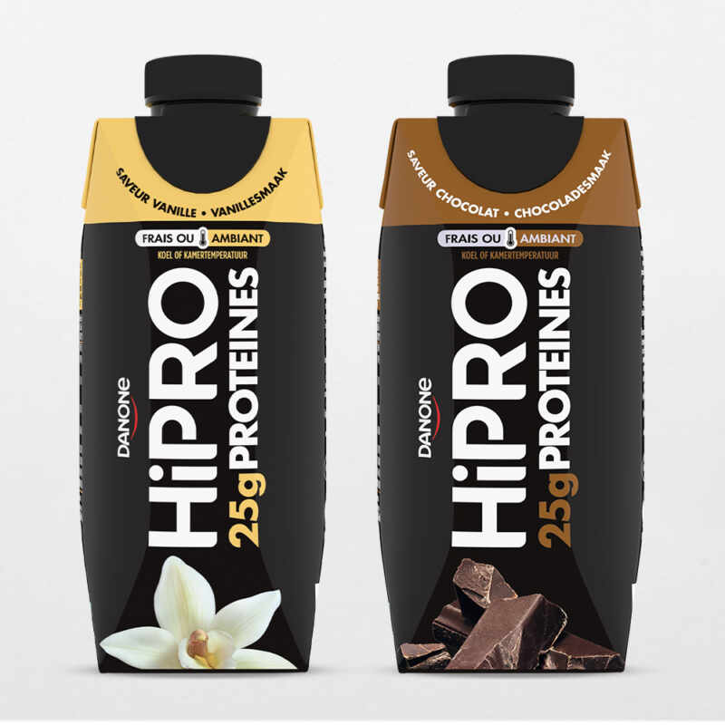 Hipro Shake Vanille  en Chocolade